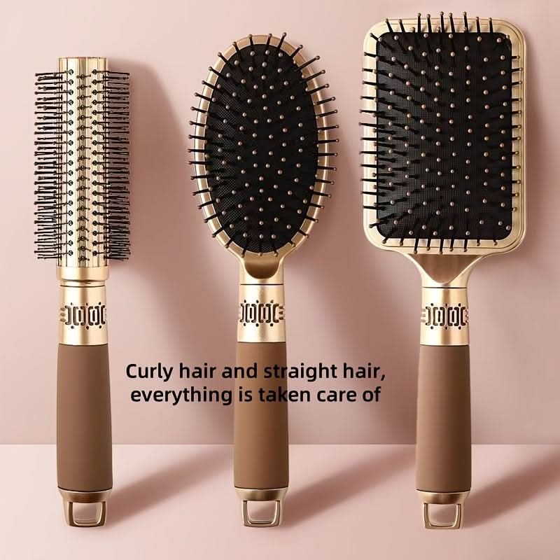 Women's Hair Brush Set with Air Cushion for Smooth