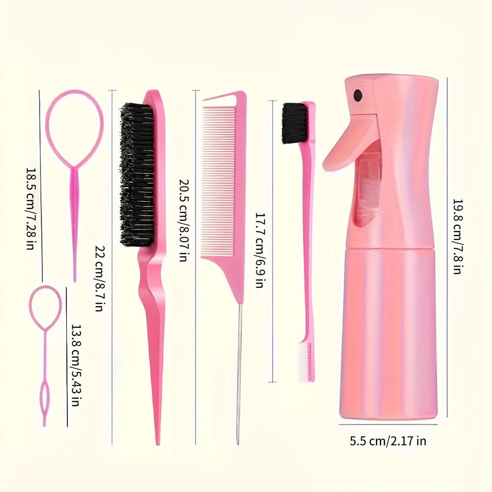 6-Piece Hair Styling Tools Set – Essential Accessories