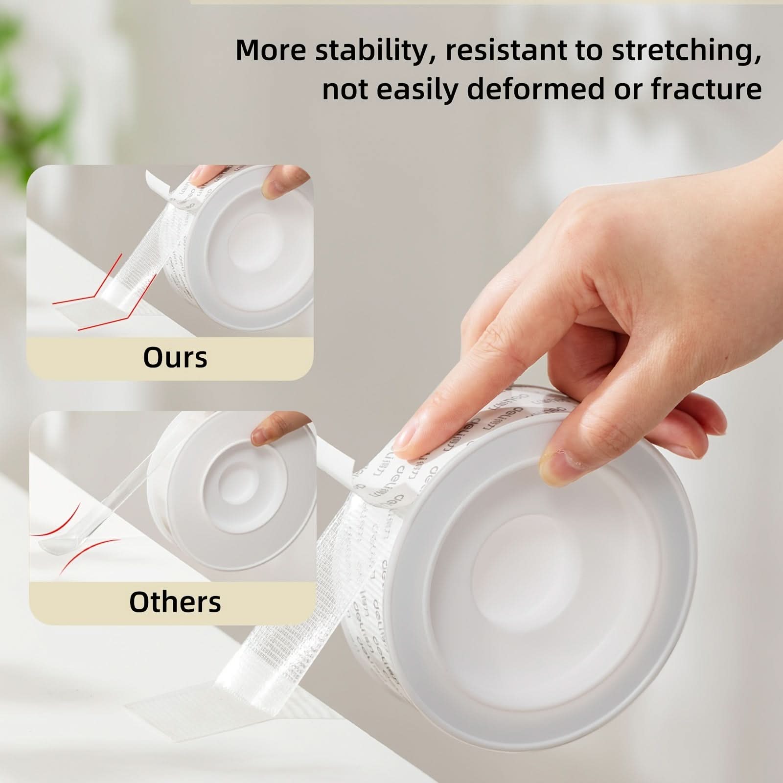 Deli Transparent Double-Sided Tape