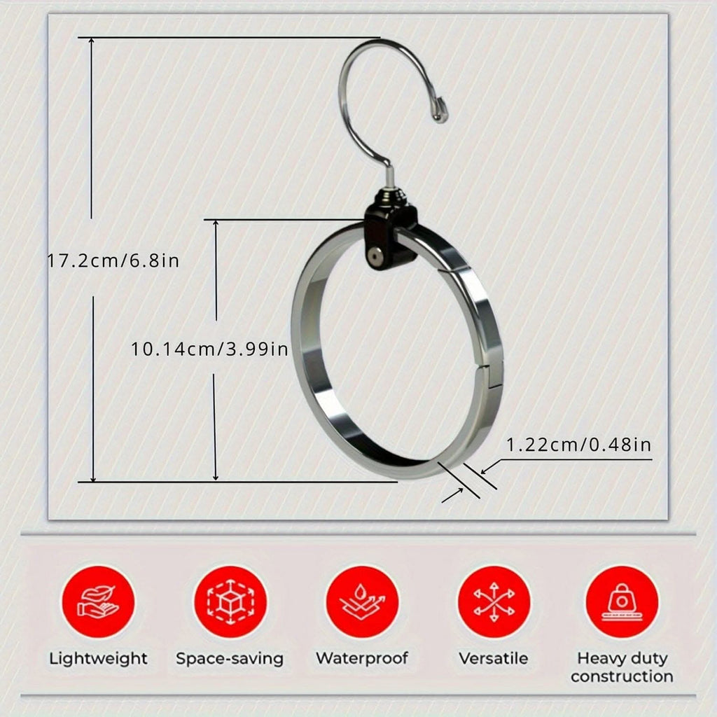 Versatile 360° Rotating Hanger – Space-Saving Organizer