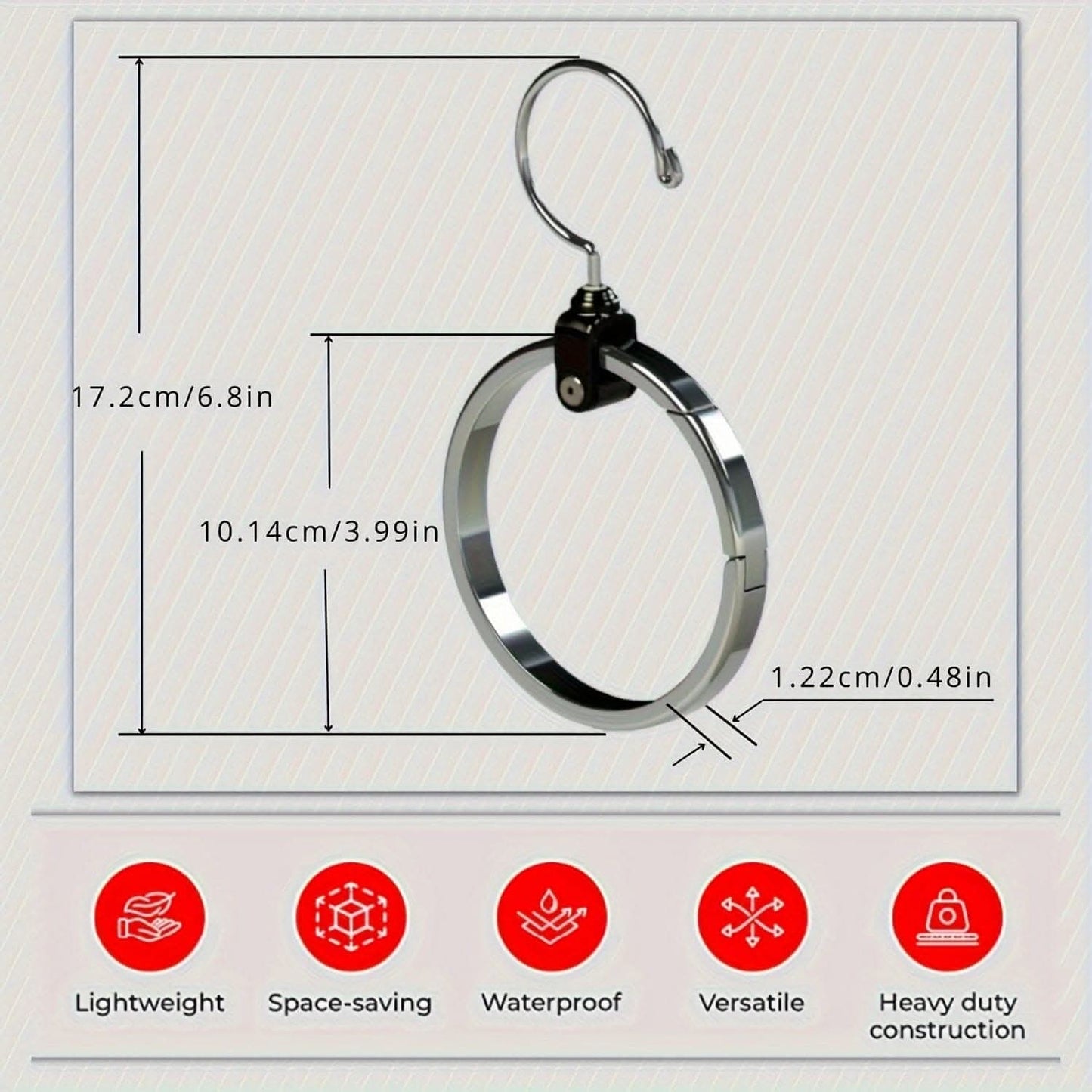 Versatile 360° Rotating Hanger – Space-Saving Organizer