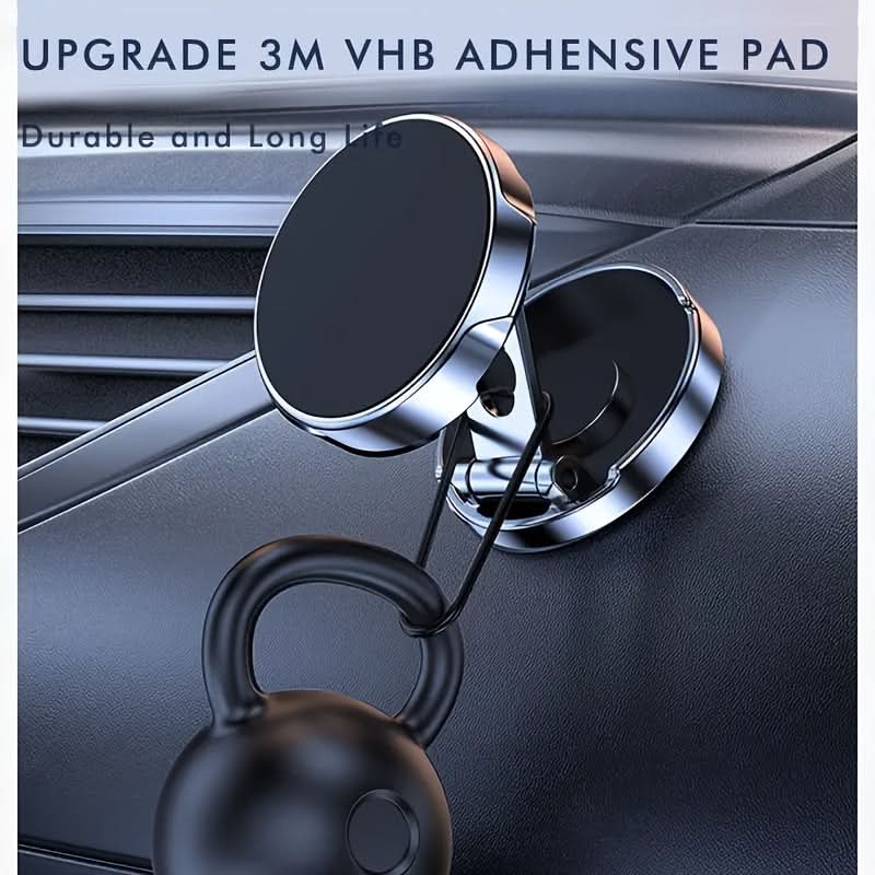 Magnetic Car Phone Mount with 360° Rotation