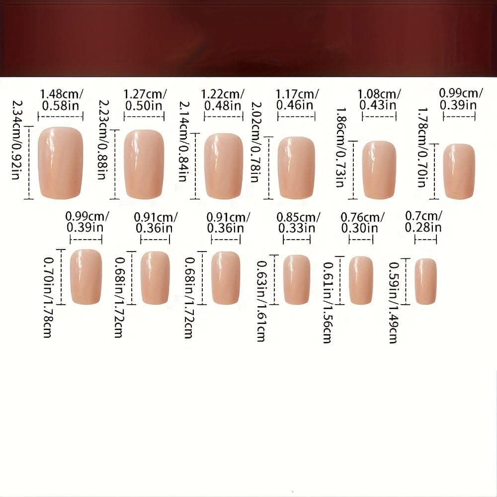 Chic Golden French Tip Press-On Nails – Medium Ballet Shape, Glossy Finish