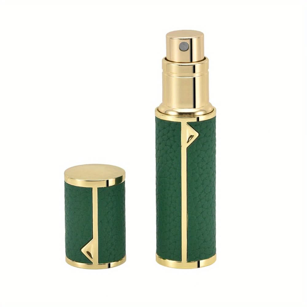 5ml Refillable Leather Perfume Atomizer - Leak-Proof Travel Spray Bottle