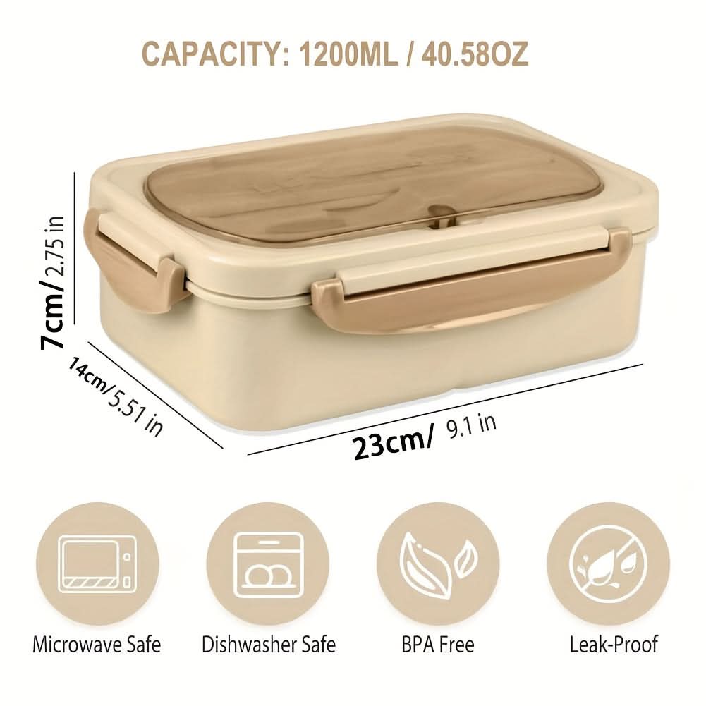 Square Insulated Lunch Box – Microwave Safe