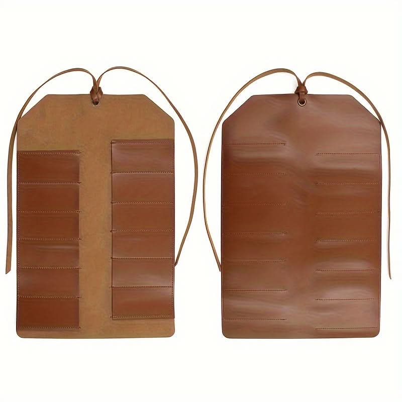 Waterproof PU Leather Tool Roll Bag