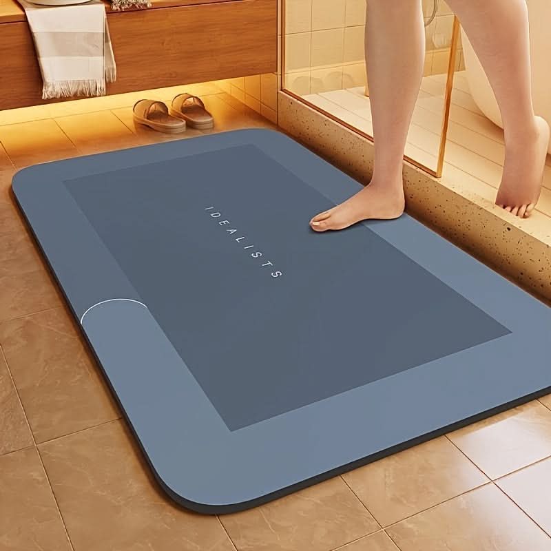 Non-Slip Diatomaceous Earth Bath Mat – Soft & Absorbent