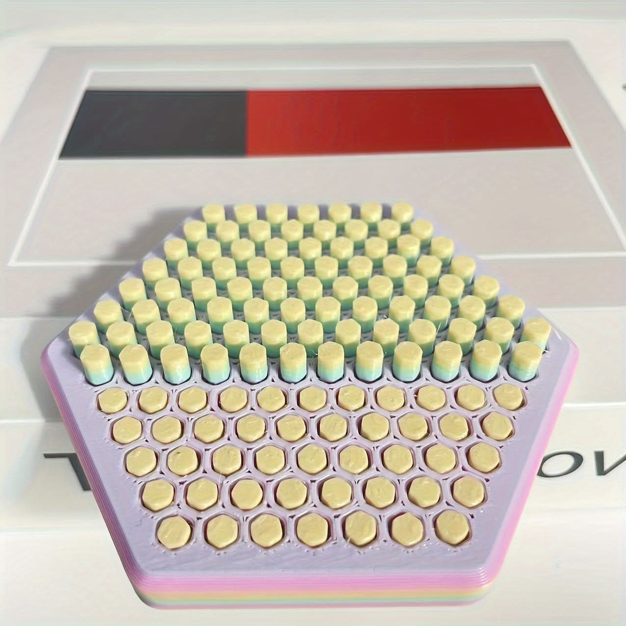 3D Honeycomb Push Pin Toy – Acupressure Office Desk Toy