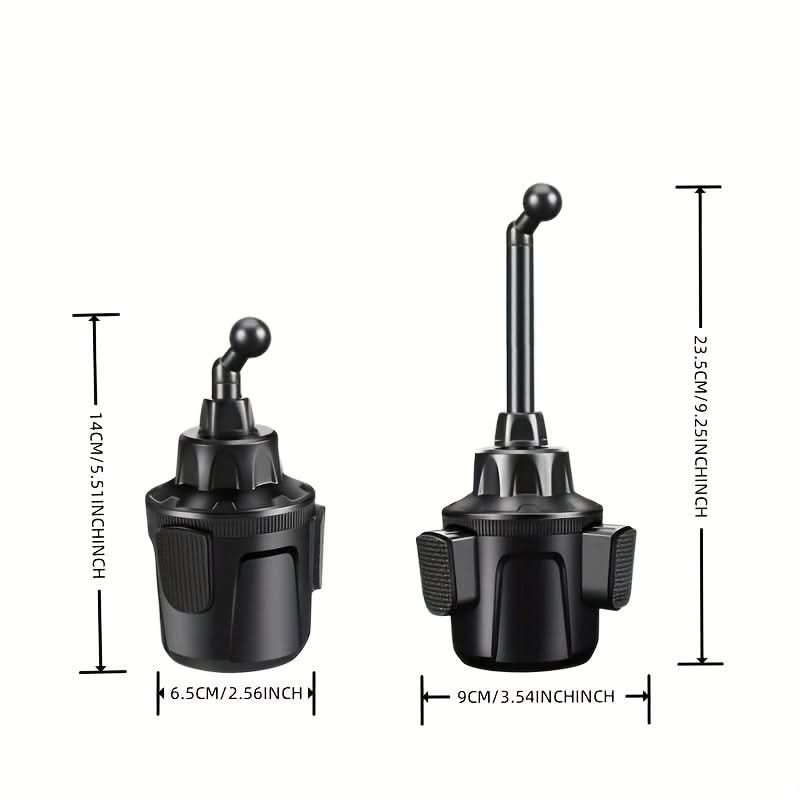 Car Cup Holder Phone Mount – Adjustable Long Neck Cradle