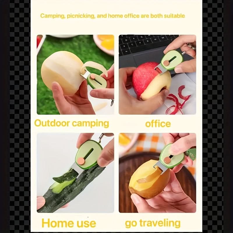 Mini Avocado Peeler – Portable Stainless Steel Blade, Cute Design