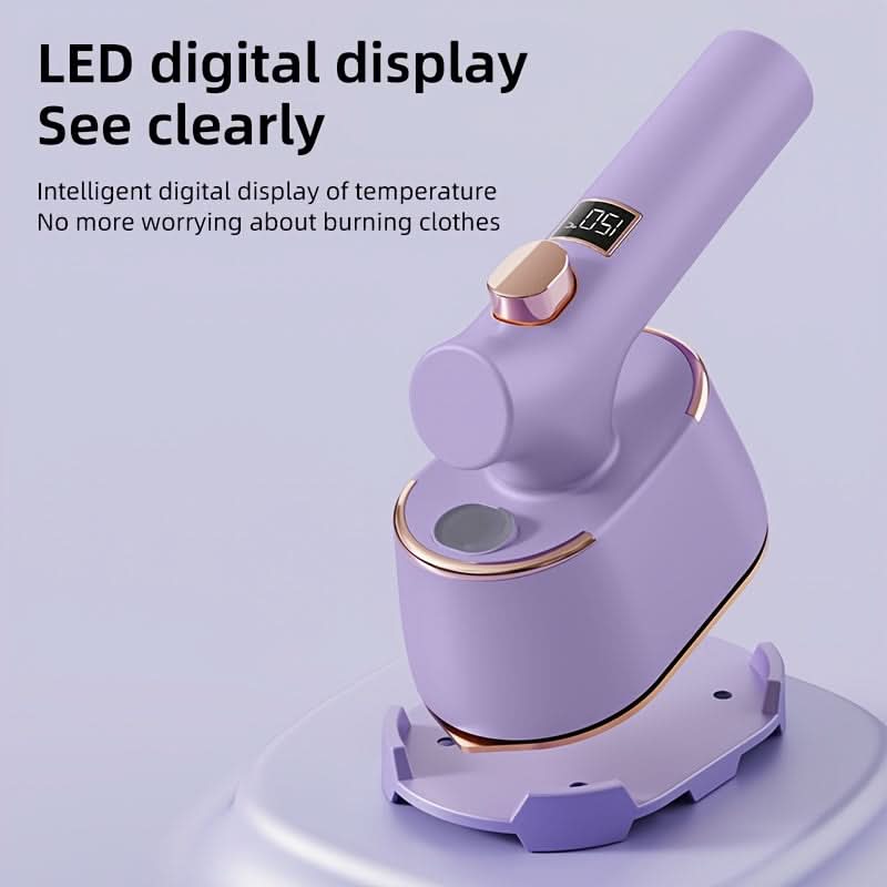 Portable Handheld Steam Iron – 40W Compact Wrinkle Remover for Travel