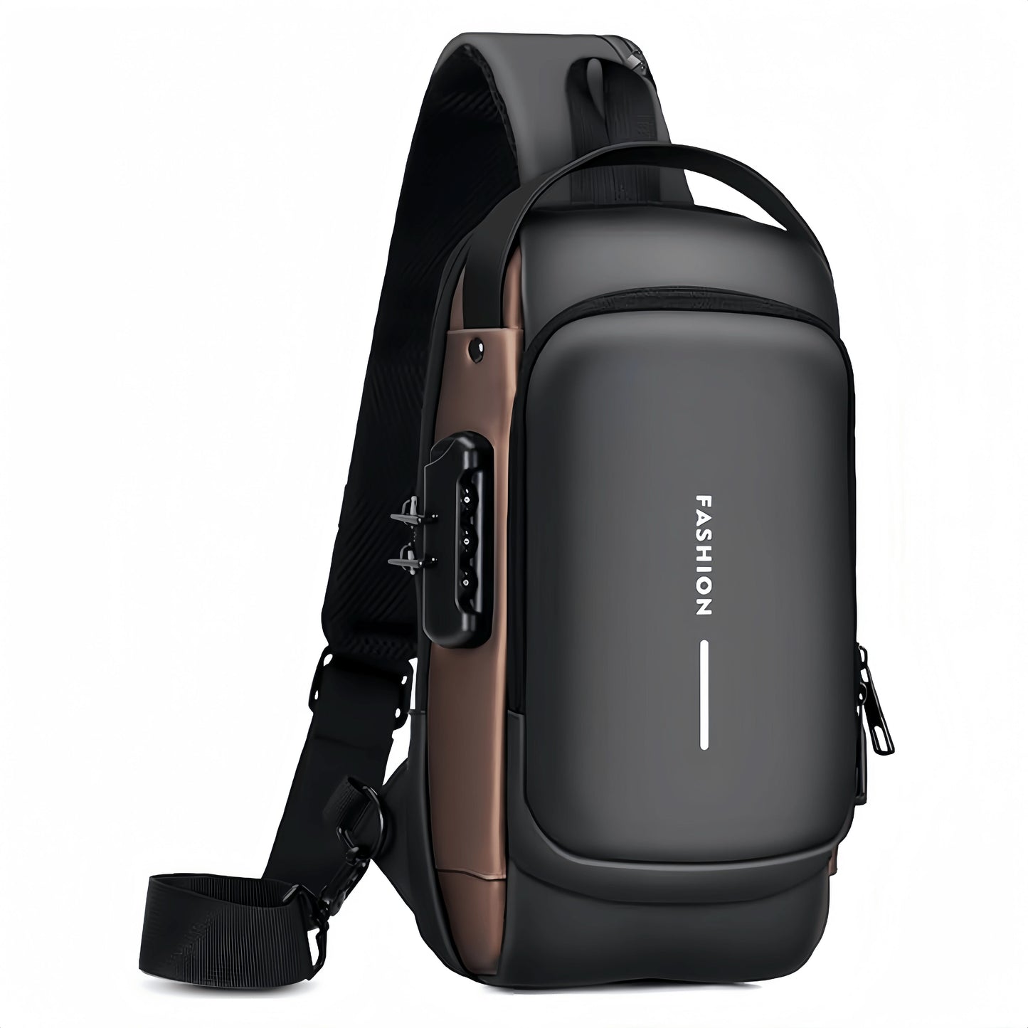 Stylish Multi-Functional Sling Bag With Advanced Password Lock