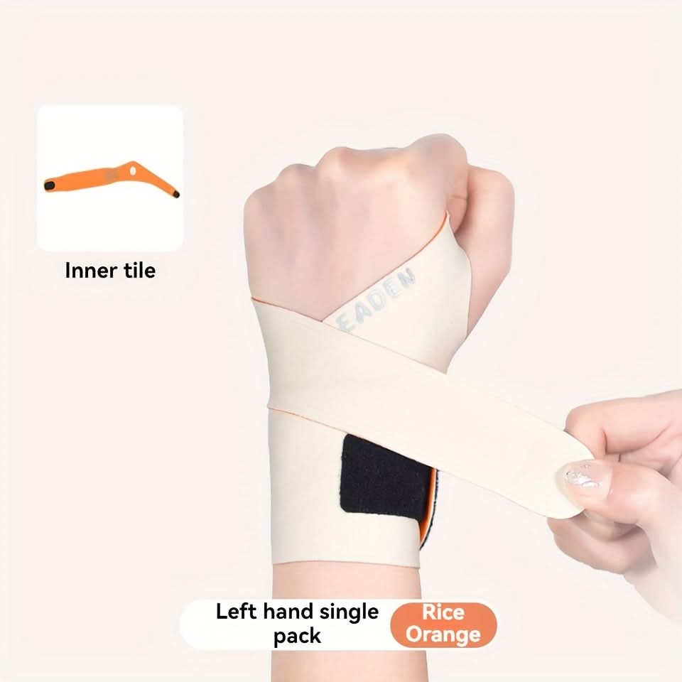 Adjustable Wrist Support Brace – Breathable Compression Wrap for Sports