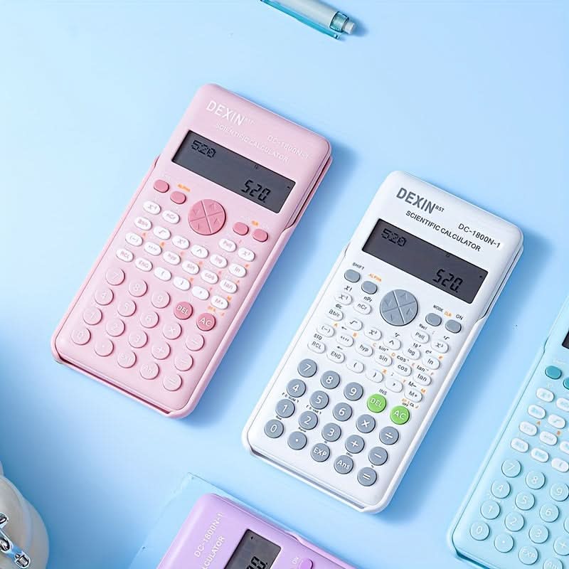 Colorful Scientific Calculator - Multifunctional LCD Display