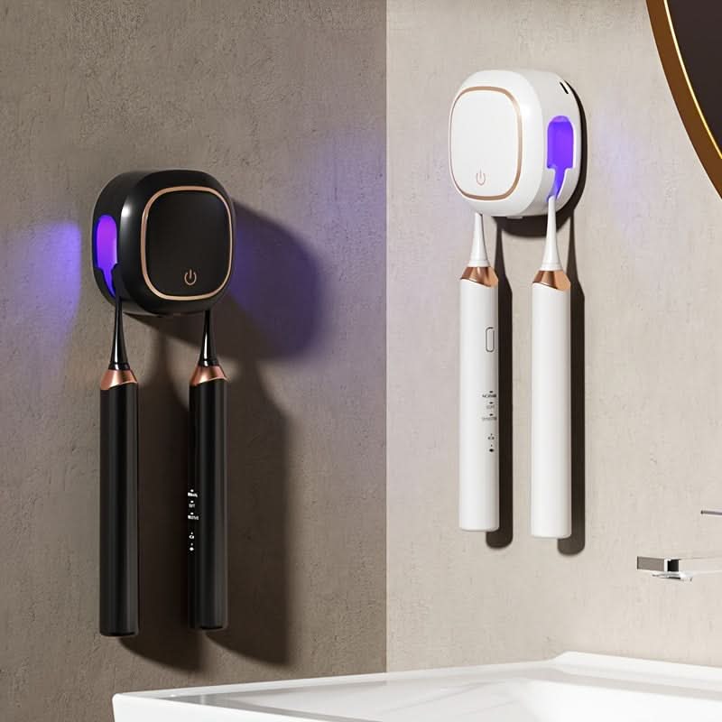 Wall-Mounted UV Toothbrush Sterilizer with USB