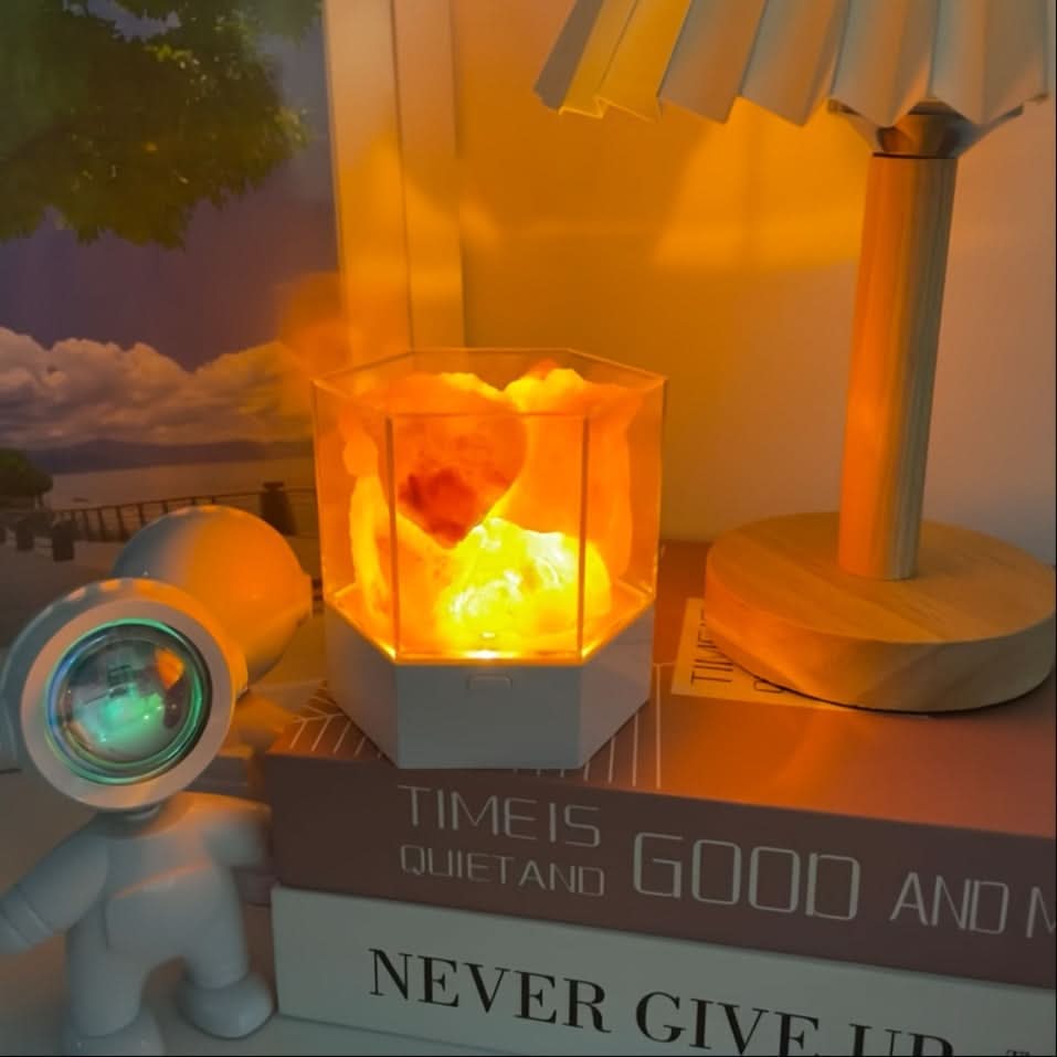 USB Himalayan Salt Lamp Night Light