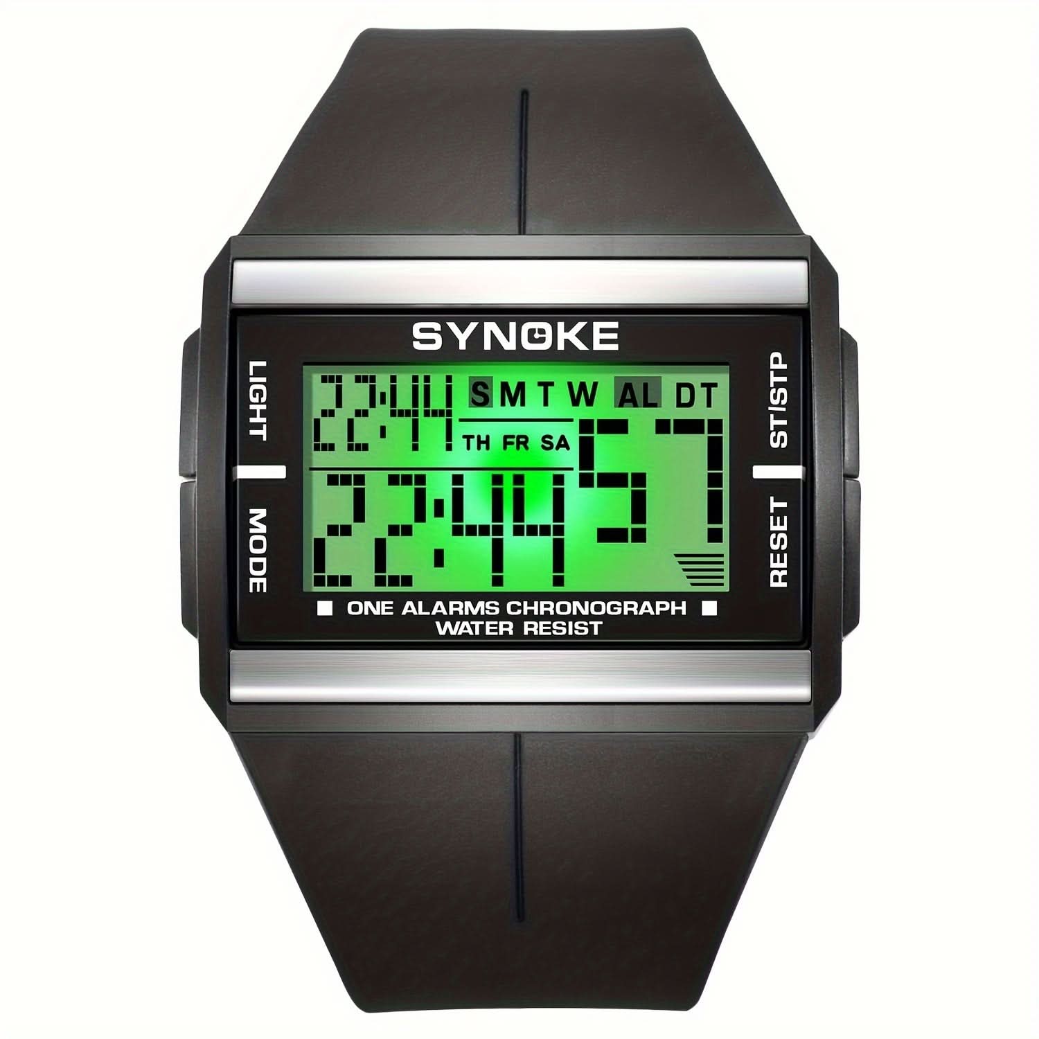 Men’s Digital Sports Watch with Alarm