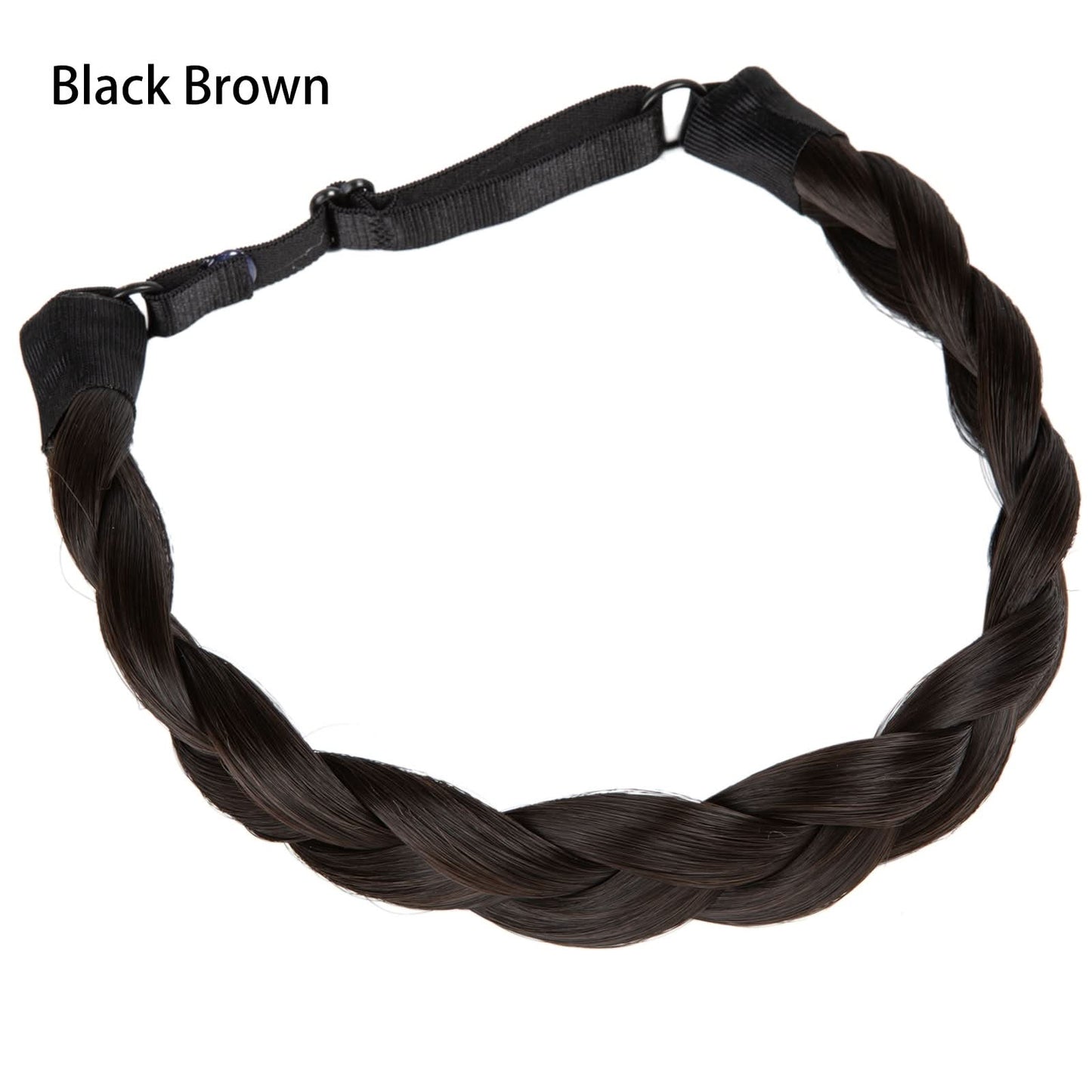 Stylish Adjustable Braided Headband for Women