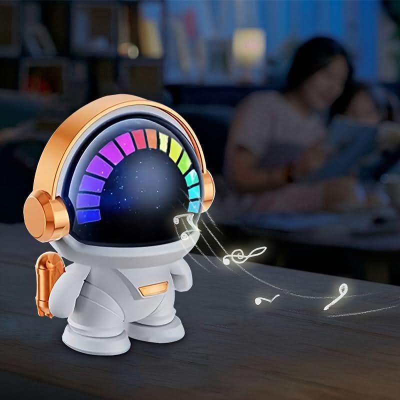 Astronaut Wireless Bluetooth Speaker – Portable Deep Bass Stereo with LED Light