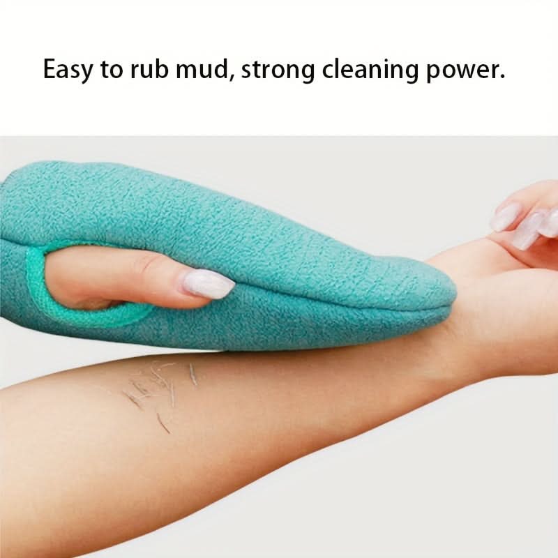 Premium Double-Sided Exfoliating Shower Gloves