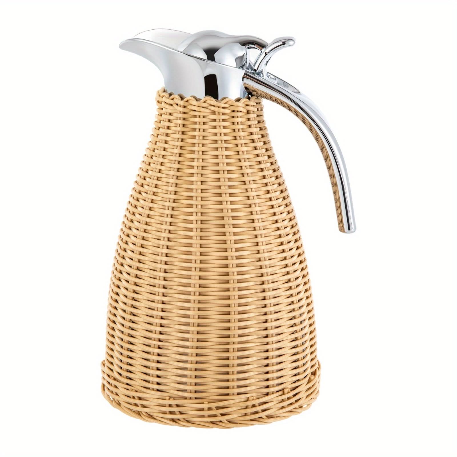 1.5L Stainless Steel Insulated Coffee Carafe – Double-Wall Thermal Jug