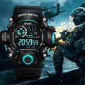 Trendy Men's Multi-Functional Electronic Watch