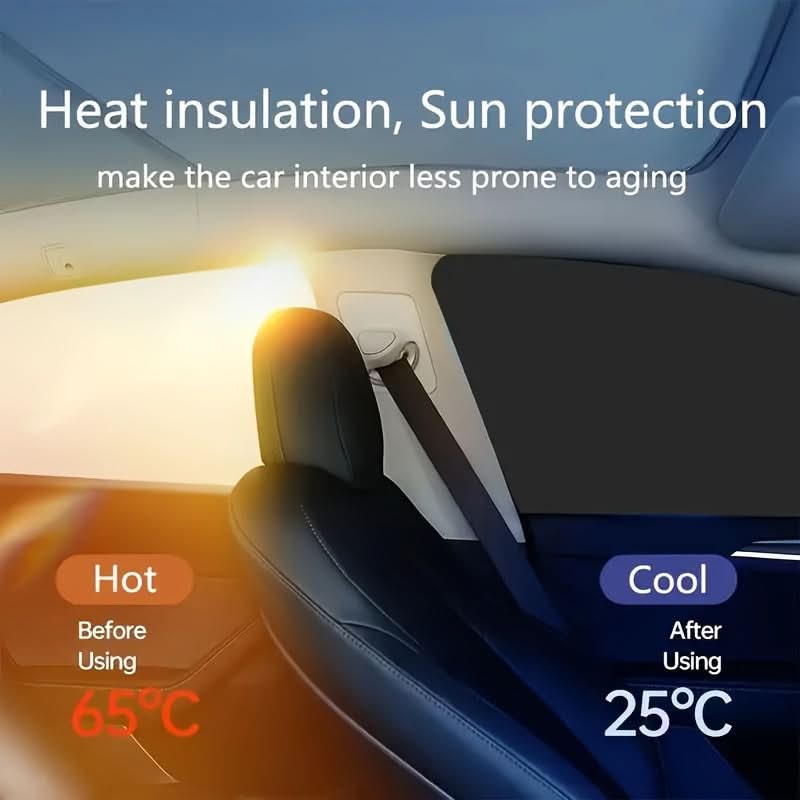 Magnetic Car Privacy Curtains for Sedans – UV-Resistant Window Shades