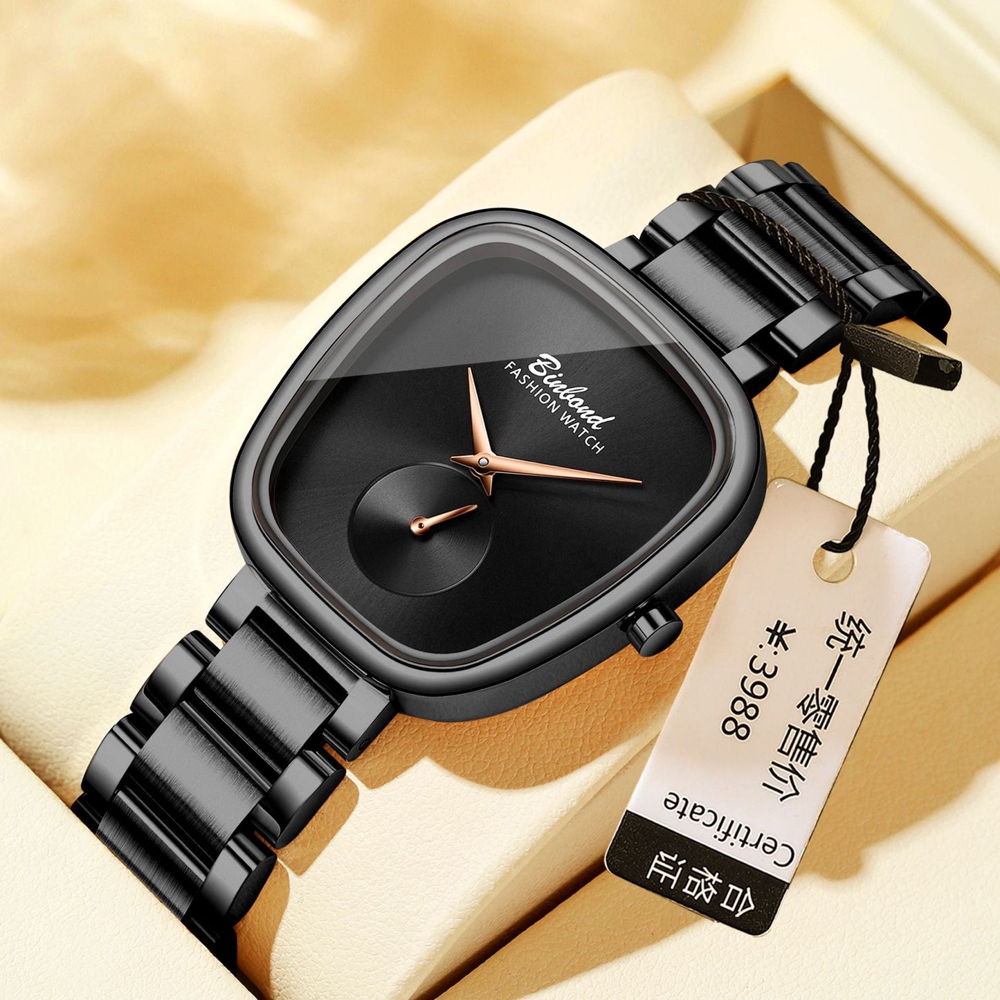 Binbond Waterproof Stainless Steel Quartz Watch for women & Girls