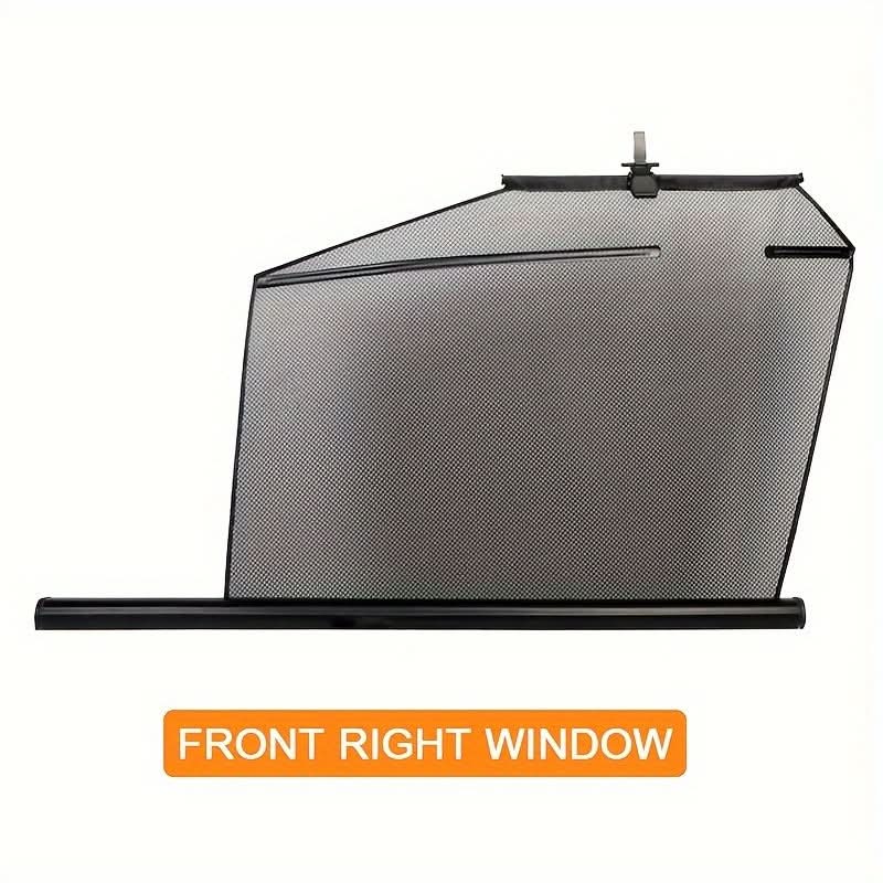 Retractable Car Sunshade Curtain – Easy-Roll Polyester Design for Side Window