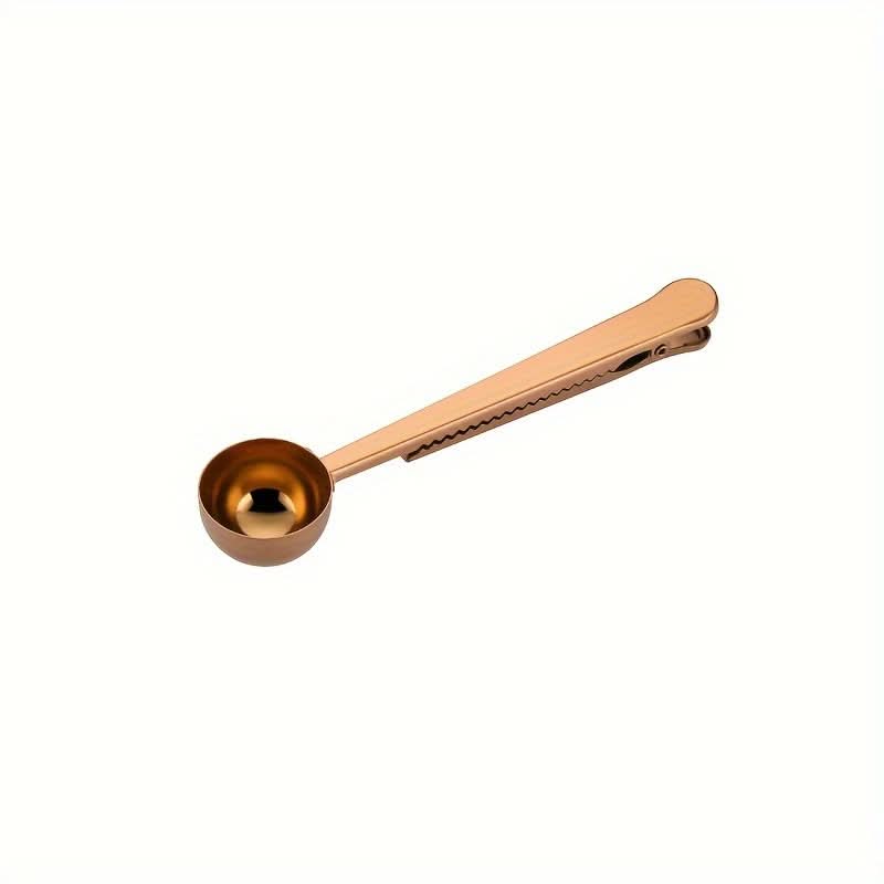 15ml Stainless Steel Coffee Scoop with Clip