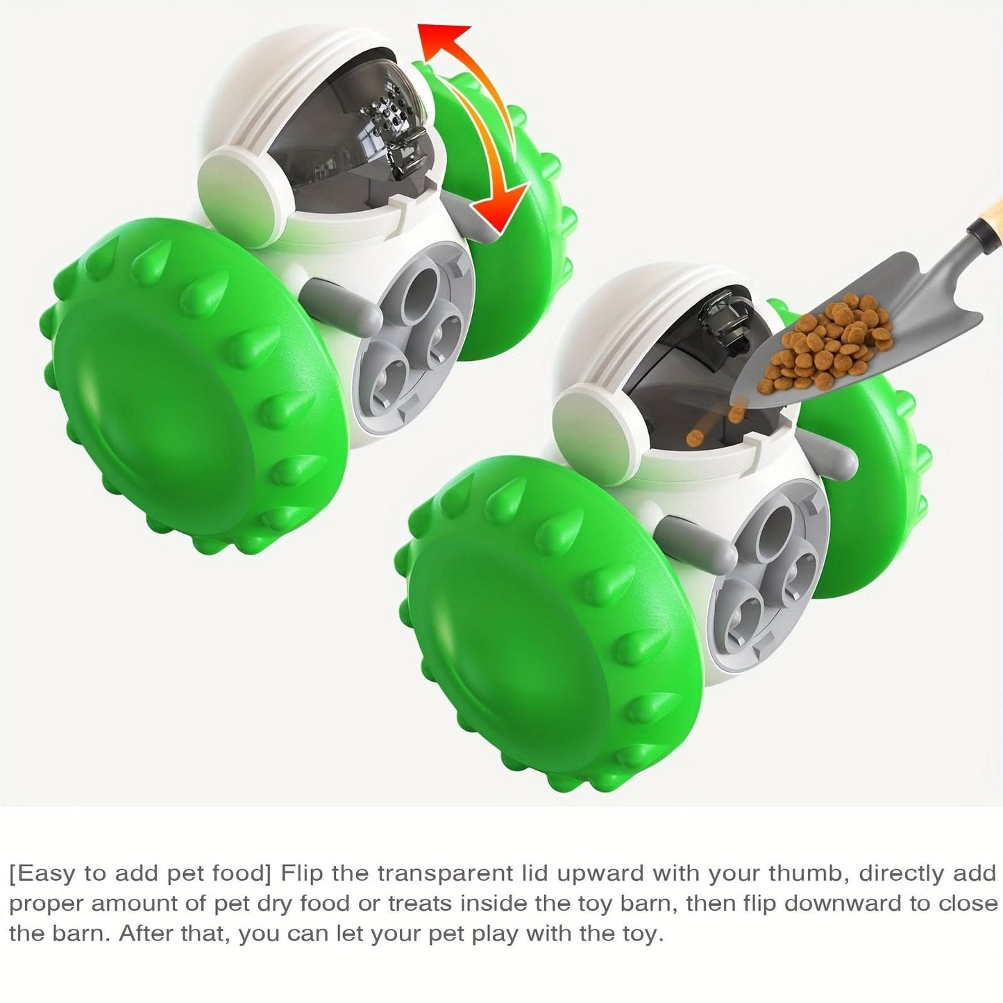 Interactive Tumbler Puzzle Toy for Dogs