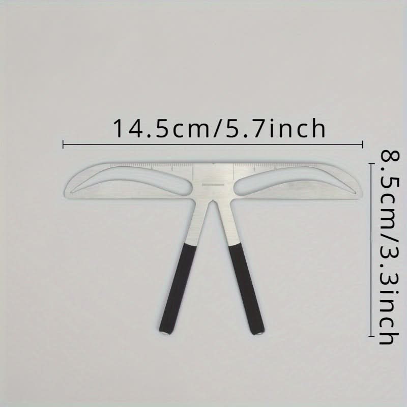 Stainless Steel Eyebrow Shaping Tool