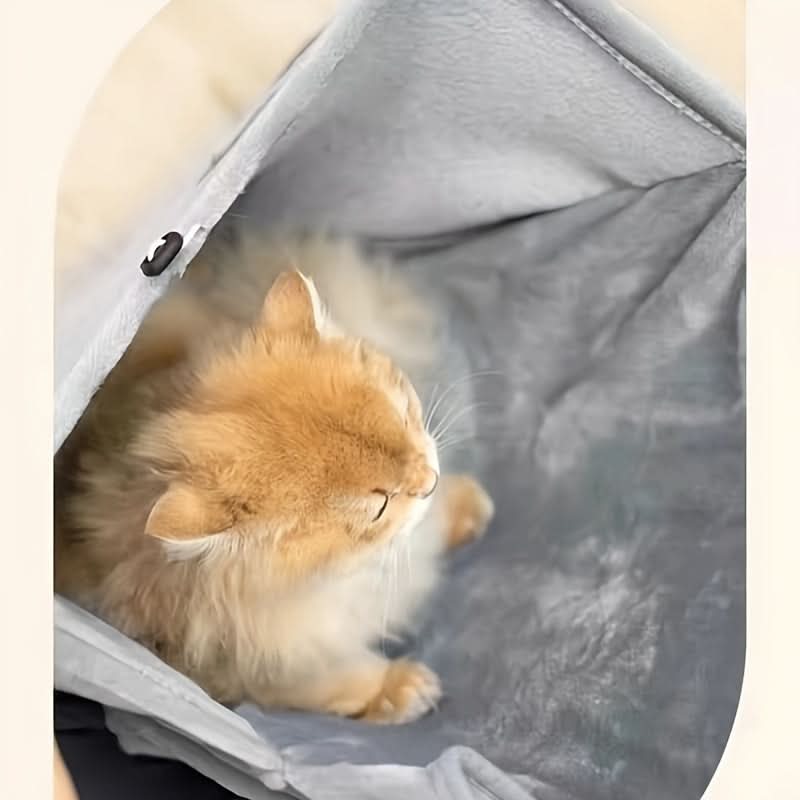 Deluxe Cotton Cat Grooming Apron