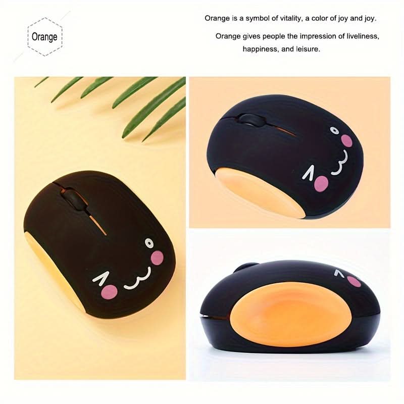 Cute Silent USB Optical Wired Mouse – Compact