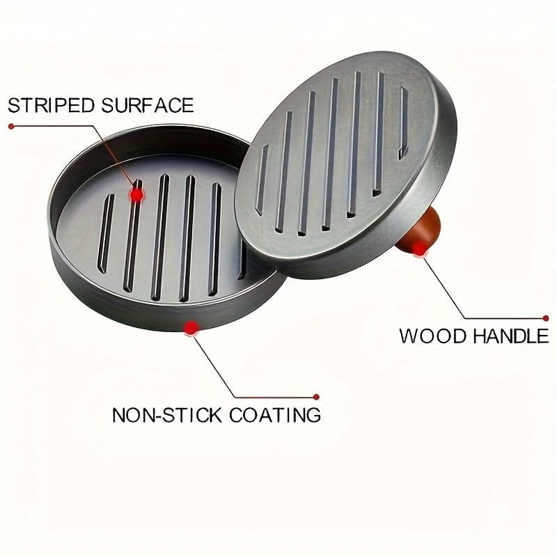 Non-Stick Burger Press for Perfect Patties