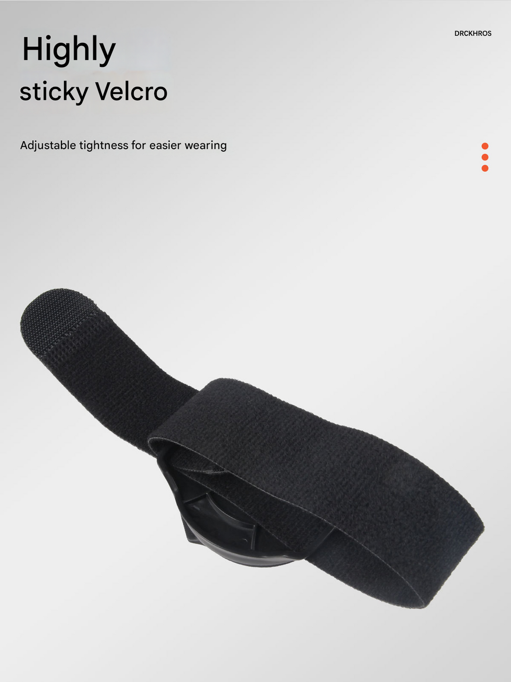 360° Rotating Bike Rearview Mirror with Adjustable Wrist Strap – Wide-Angle Cycling Safety Accessory