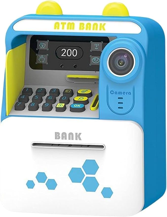 Atm Face Recognition Smart Money Saving Bank For Kids