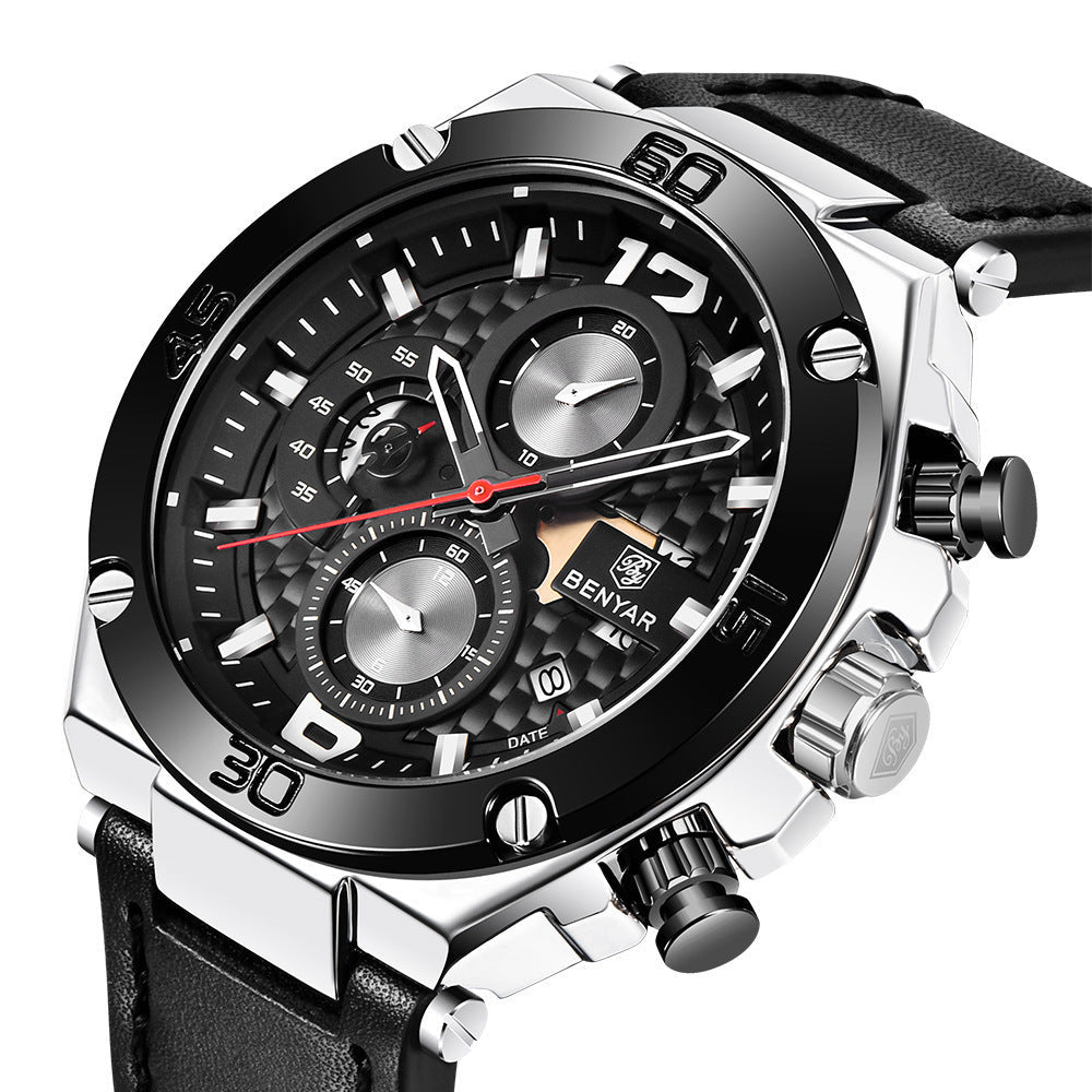 Benyar BY-5151M Multifunctional quartz watch For Men