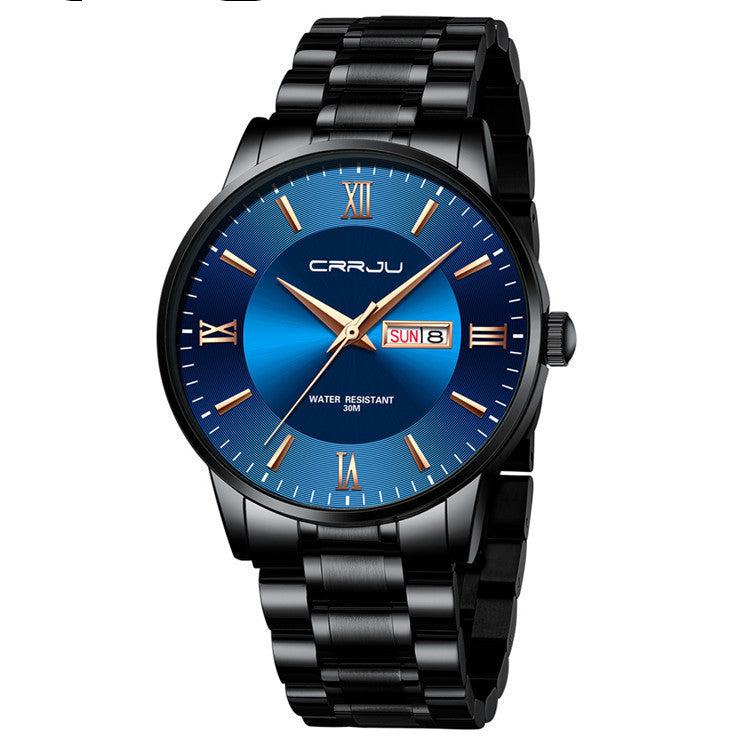CRRJU Steel Casual Quartz Analog Watch For Men 2175