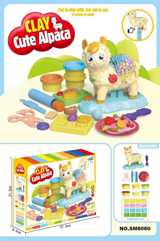 Clay And Cute Alpaca Mud Series