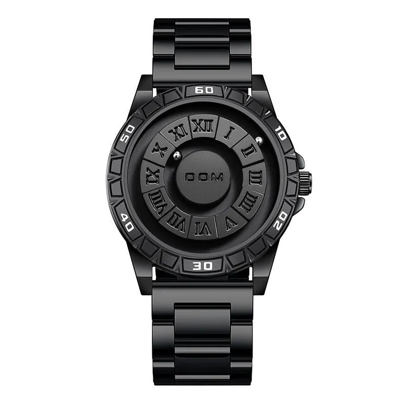 DOM Creative Magnetic Suspension Waterproof Watch For Men 1726BL