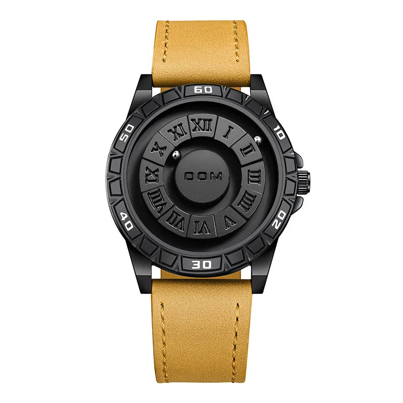 DOM 1726BL Creative Magnetic Suspension Waterproof Watch For Men