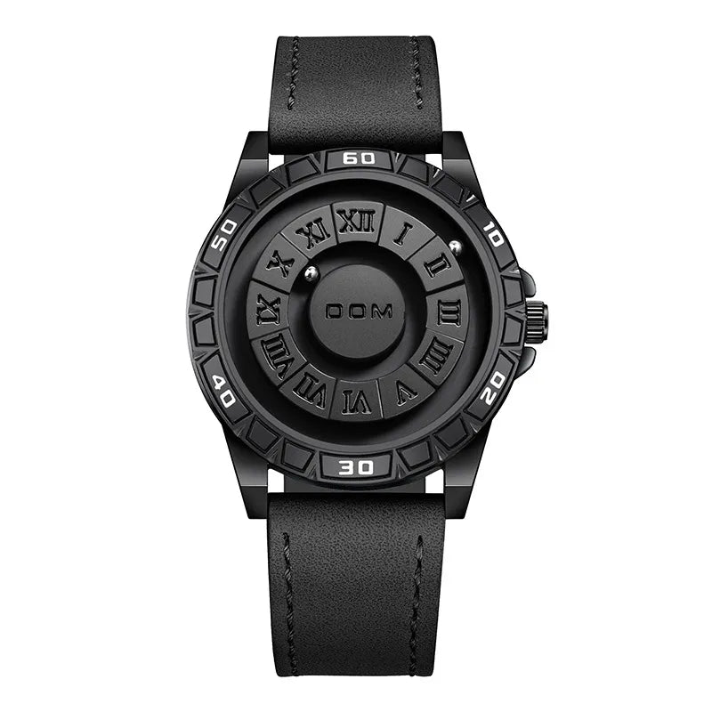 DOM 1726BL Creative Magnetic Suspension Waterproof Watch For Men