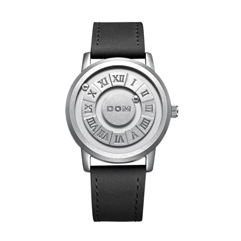 DOM Creative Magnetic Suspension Waterproof Watch For Men 1726BL