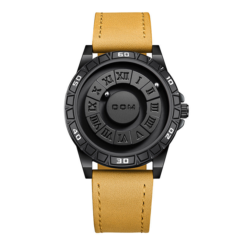 Dom M1726BL-1M Creative Magnetic Suspension Quartz Watch for Men