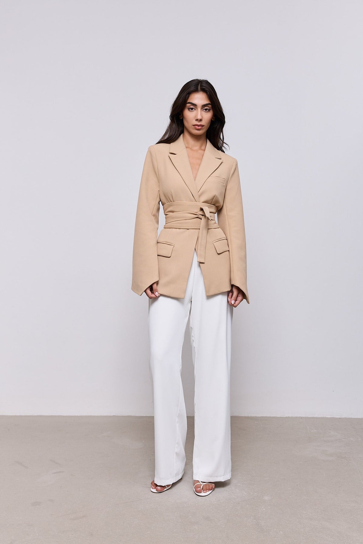 Belted Blazer