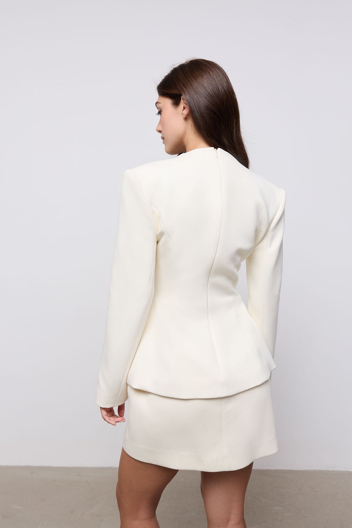 Cotton Mix Structured Top