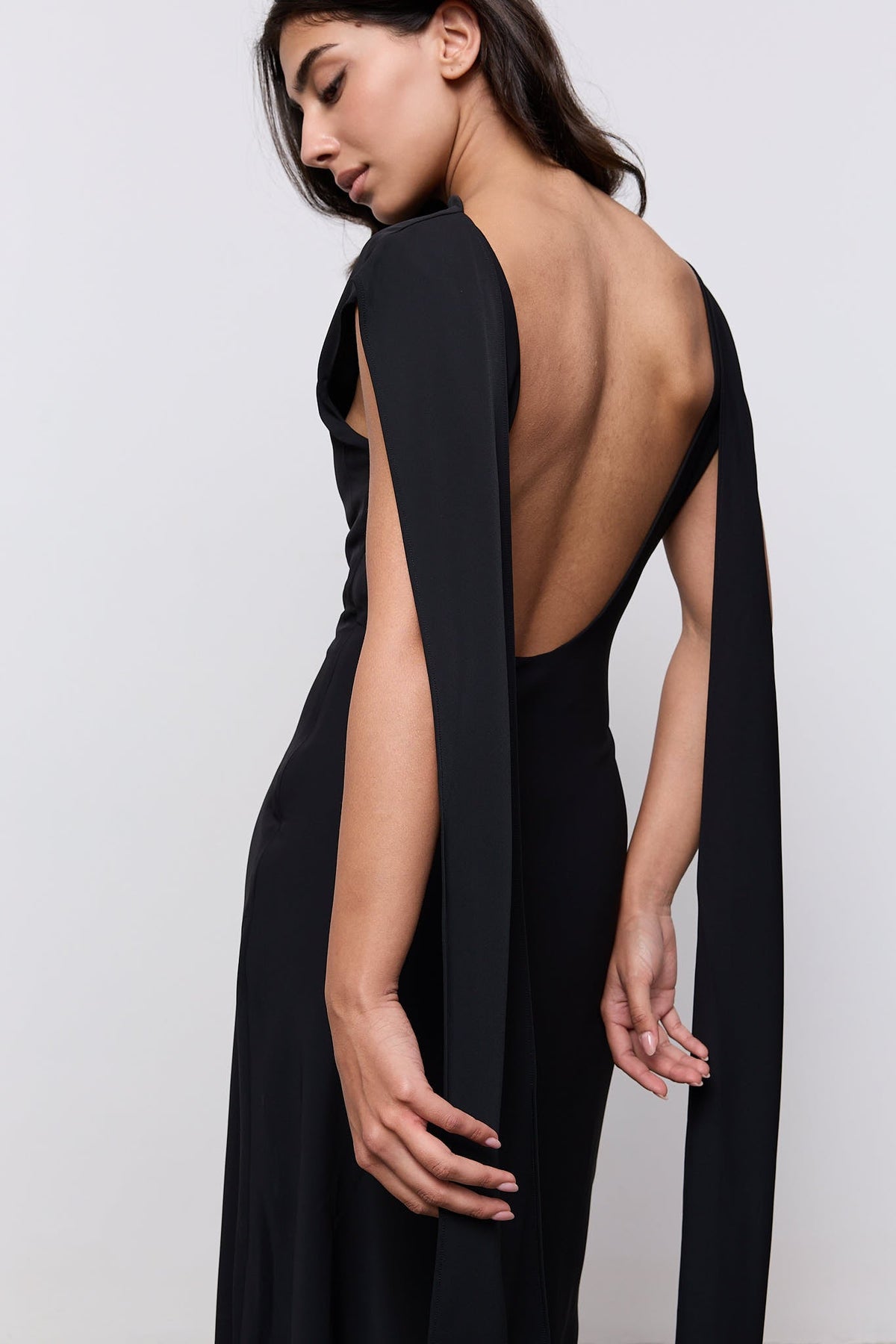 Drape Maxi Dress