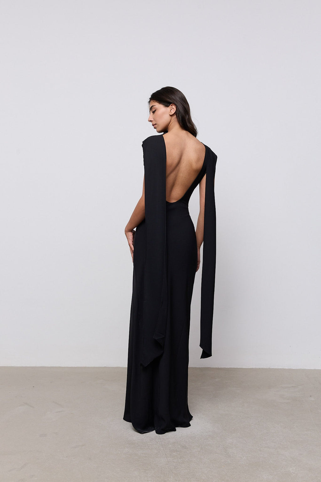 Drape Maxi Dress