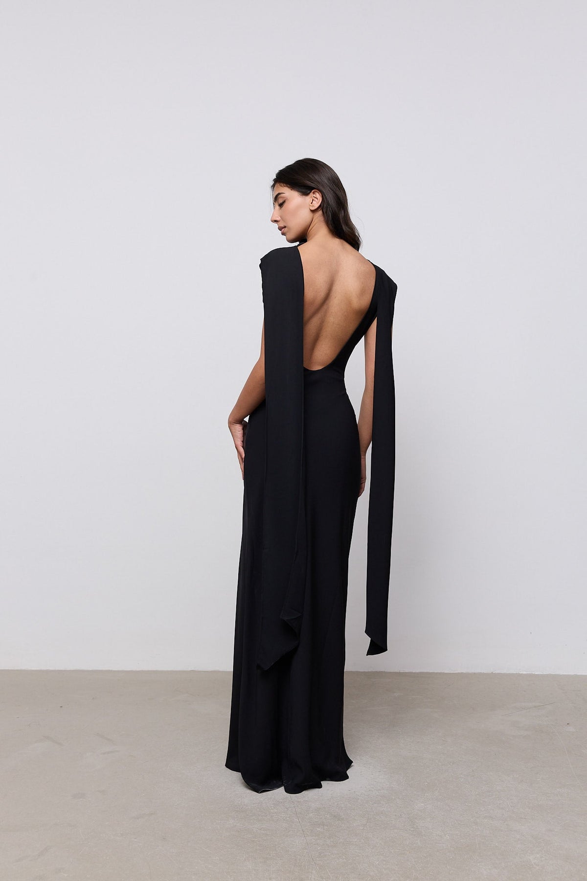 Drape Maxi Dress
